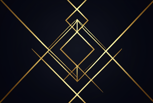 Model geometric auriu